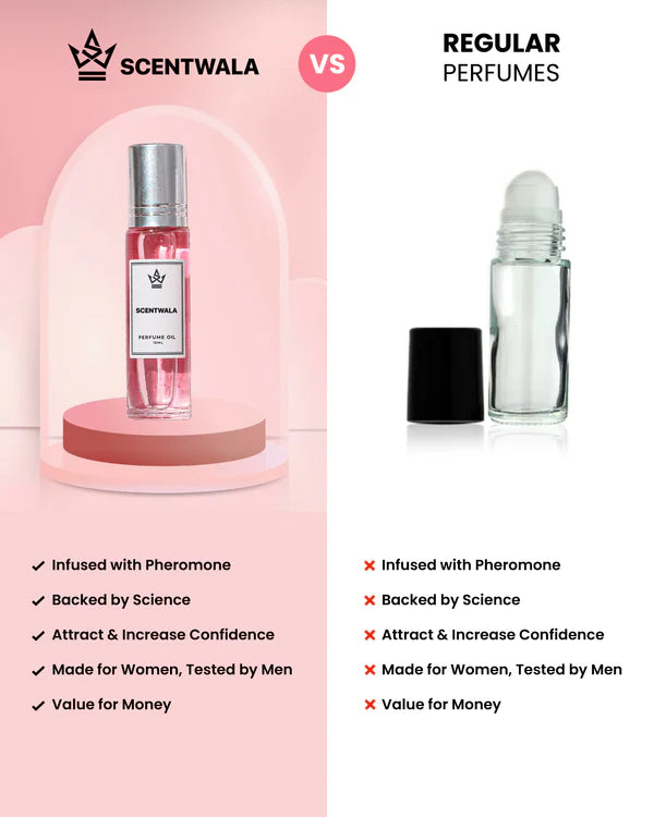 Scentwala – Pheromone Perfume - Instant Attraction In 60 Secs (Buy 1, Get 3 FREE)